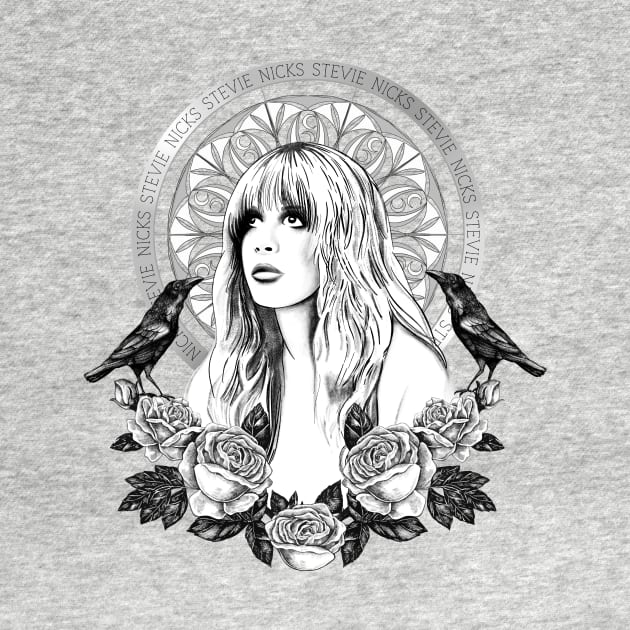 Stevie Nicks Angel Of Dreams Icon by LittleBunnySunshine